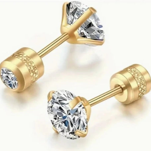 Tsirkoonidega kõrvarõngad ILUMINALLA