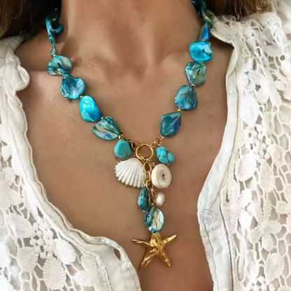 Blue_Sea_star_45_5cm_necklace_66g