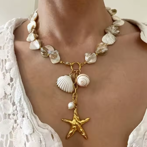 Gold_Sea_Star_45_5_cm_necklace_66g